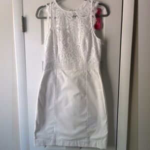 Lilly Pulitzer Sharice White Shift Dress